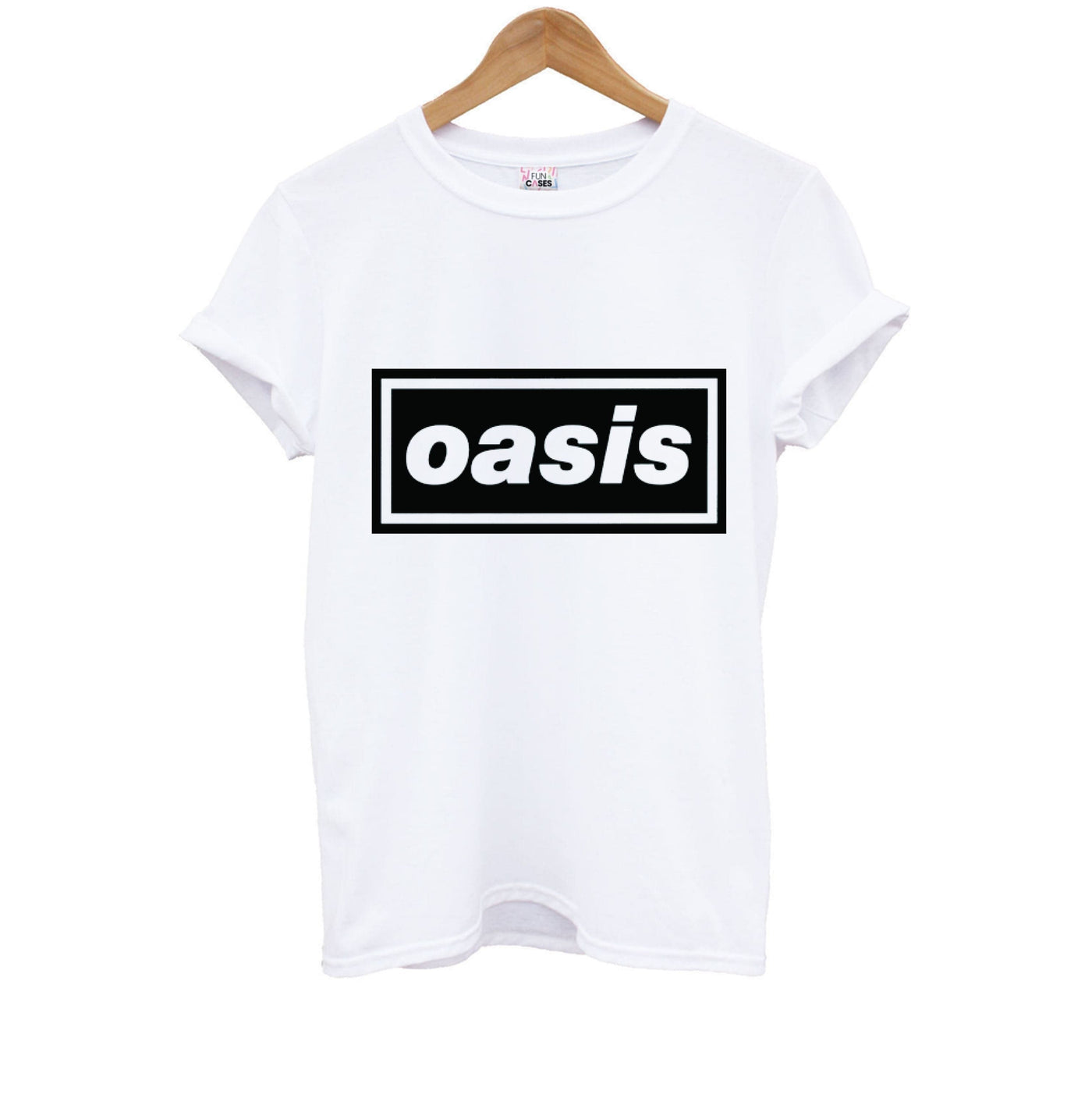 Band Name Green - Oasis Kids T-Shirt