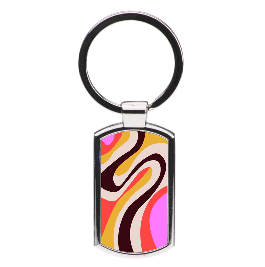 Abstract Patterns 29 Luxury Keyring