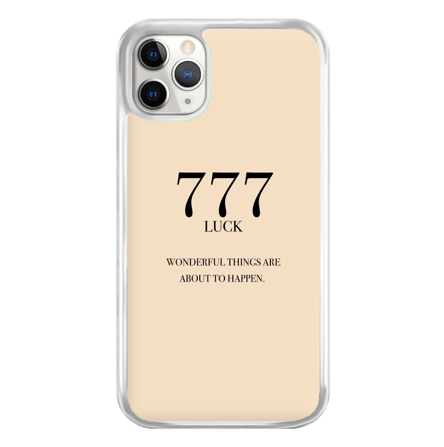 777 - Angel Numbers Phone Case