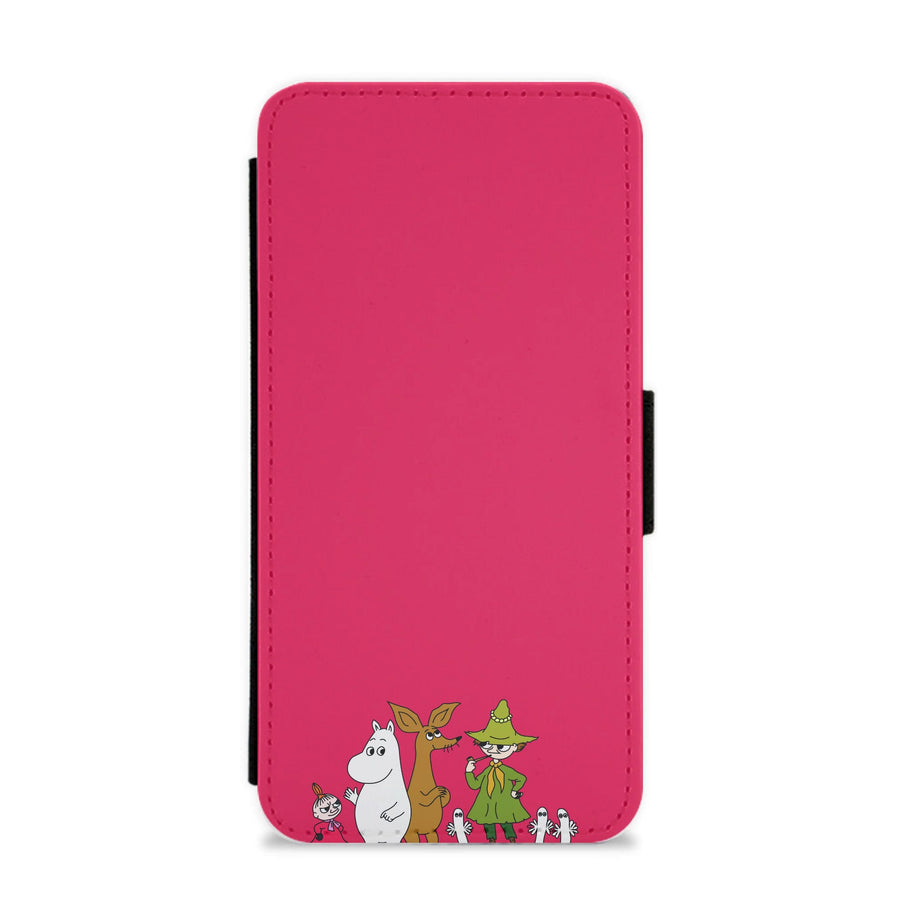 Moomin Characters Flip / Wallet Phone Case