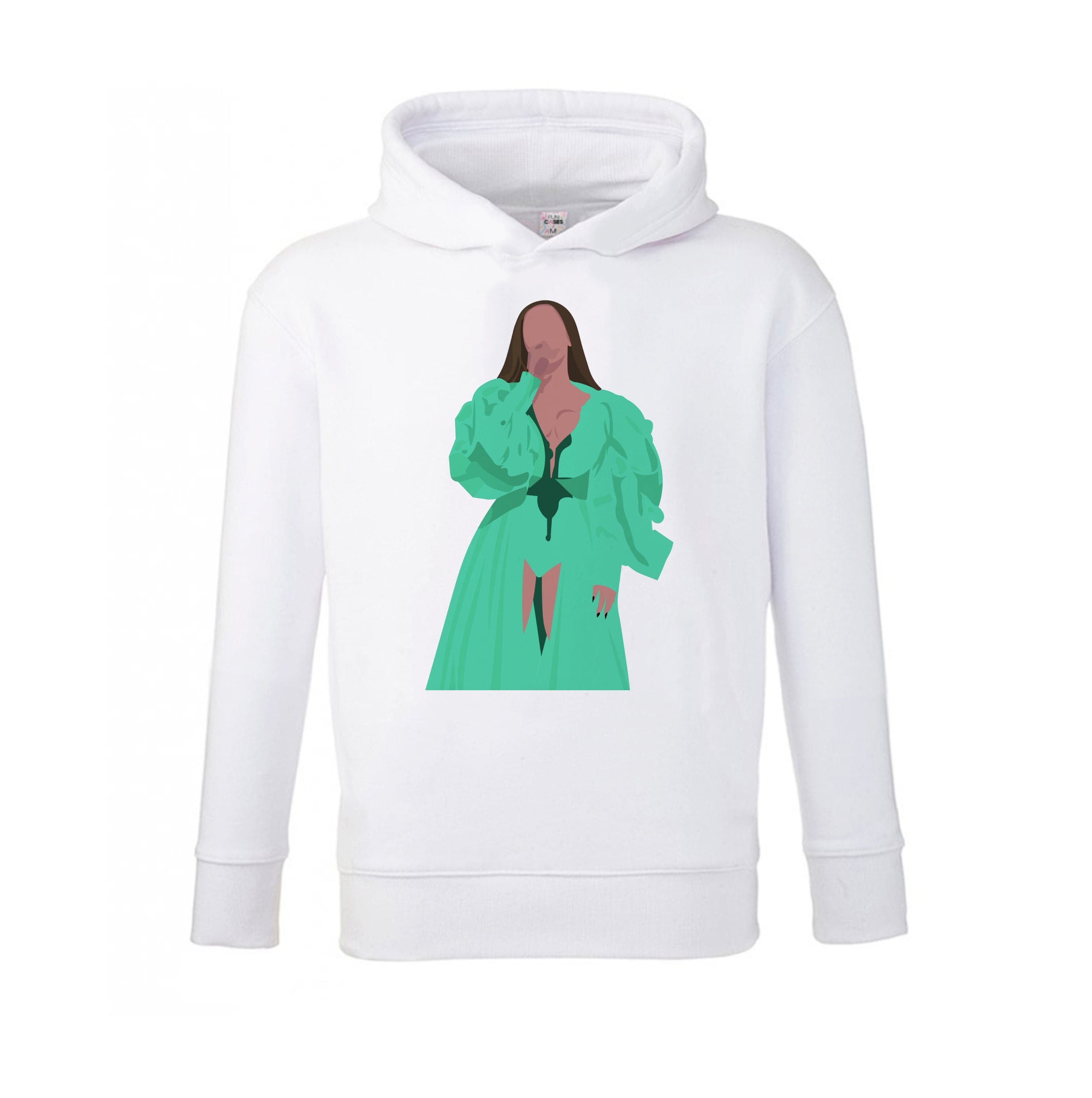 Green Dress - Queen B Kids Hoodie