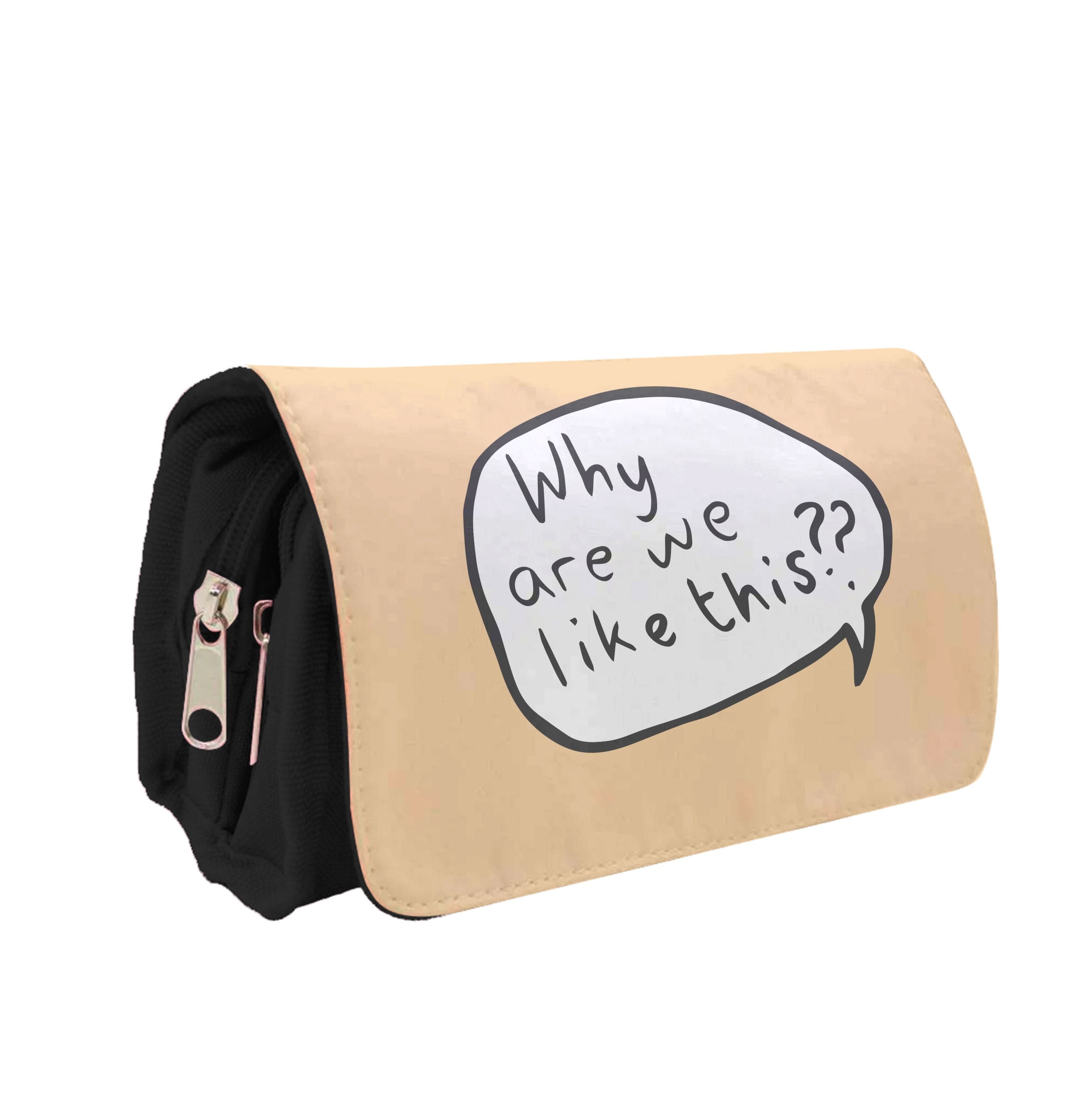 Why Are We Like This - Heart TV Pencil Case