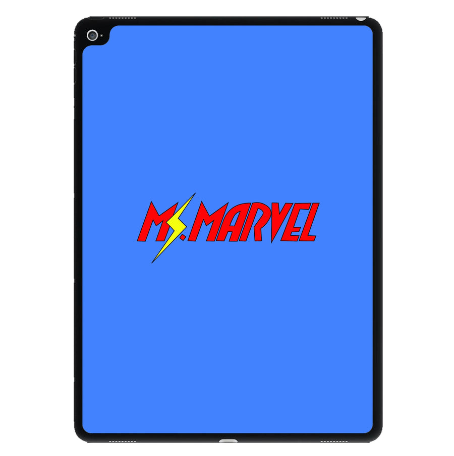 Ms Marvel Lightning  iPad Case