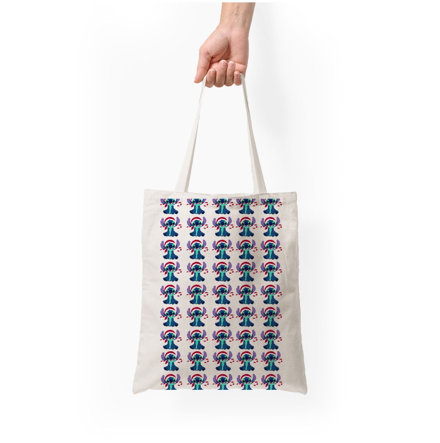 Stitch - Christmas Patterns Tote Bag