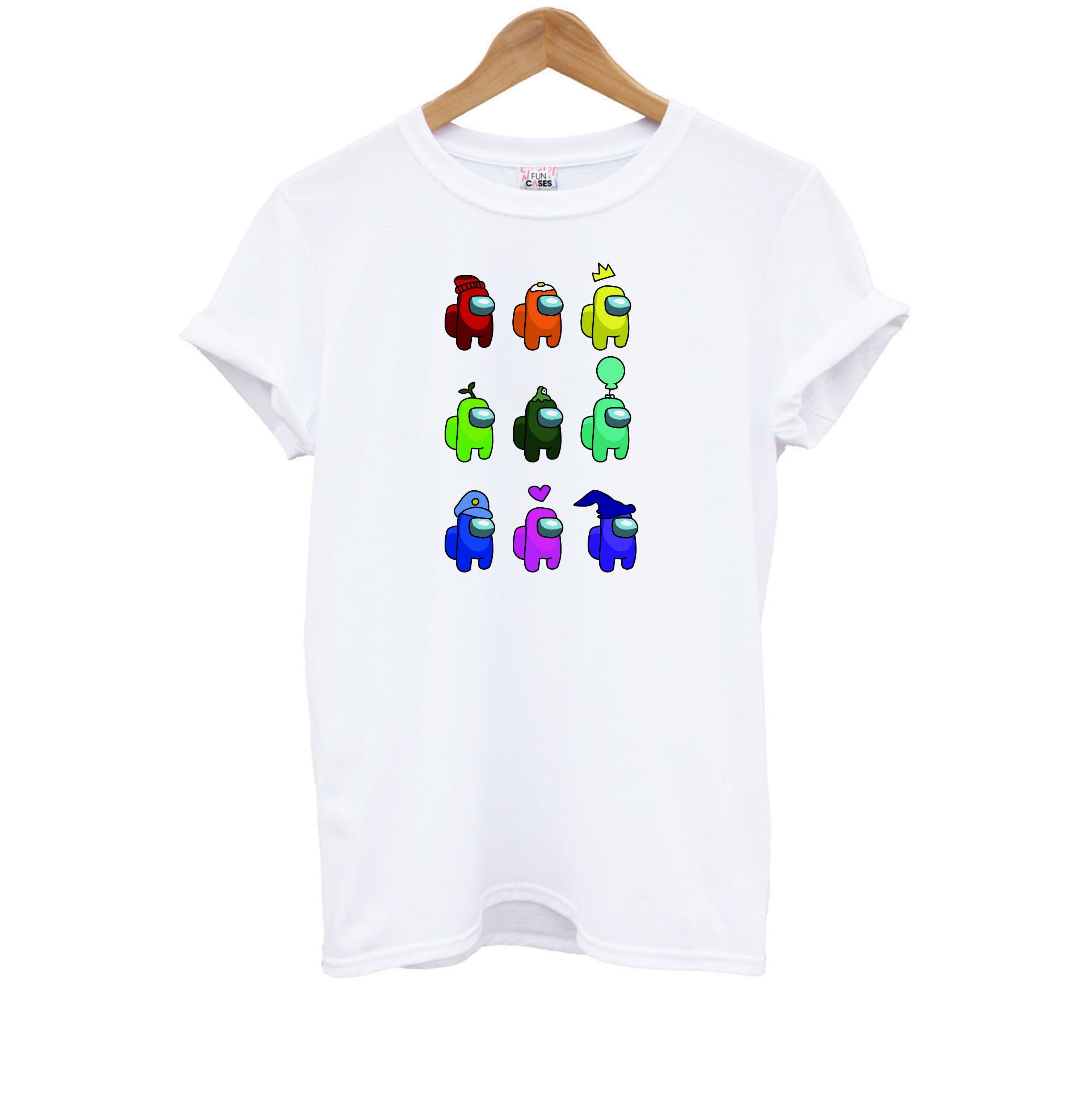 Among Gaming characters Kids T-Shirt