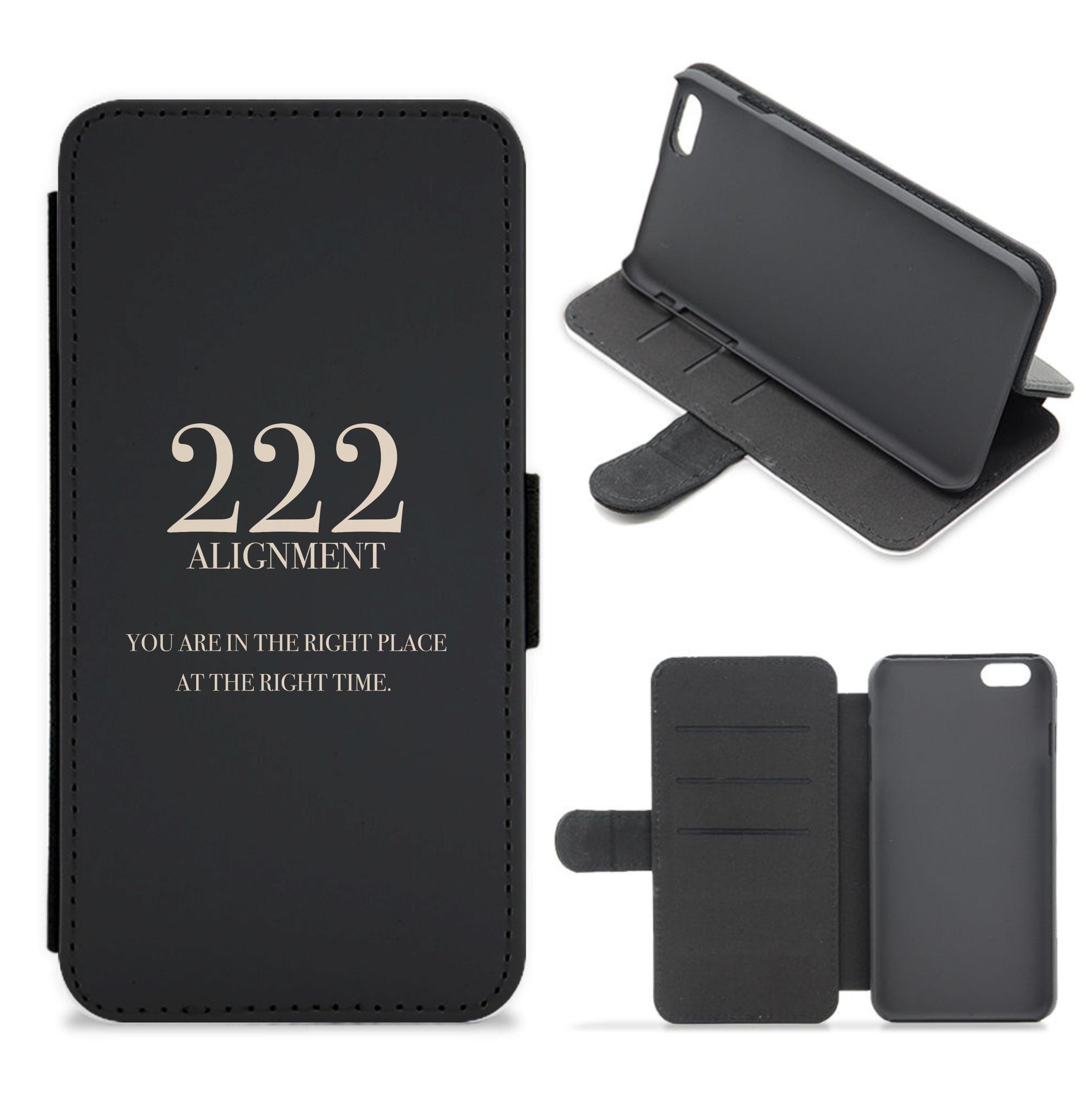 222 - Angel Numbers Flip / Wallet Phone Case