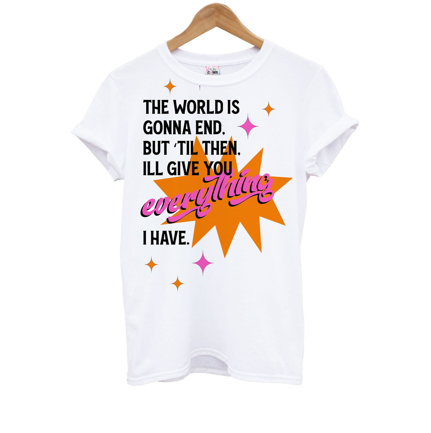 The World Is Gonna End - Sam Fender Kids T-Shirt