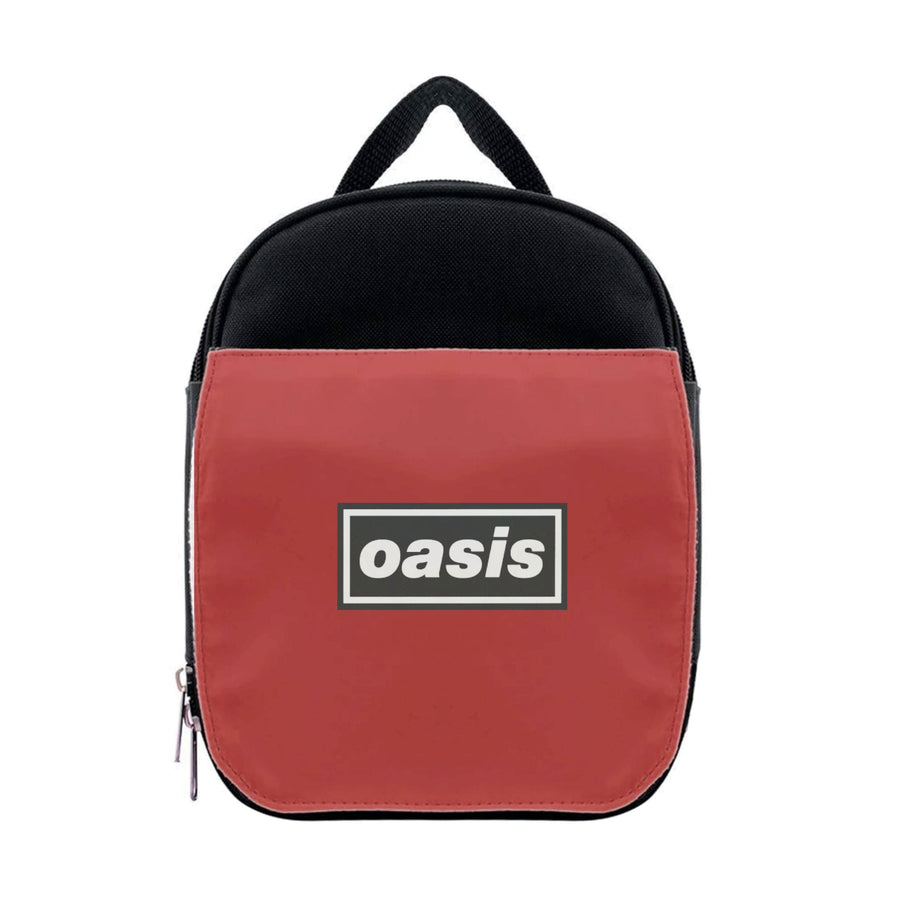 Band Name Red - Oasis Lunchbox