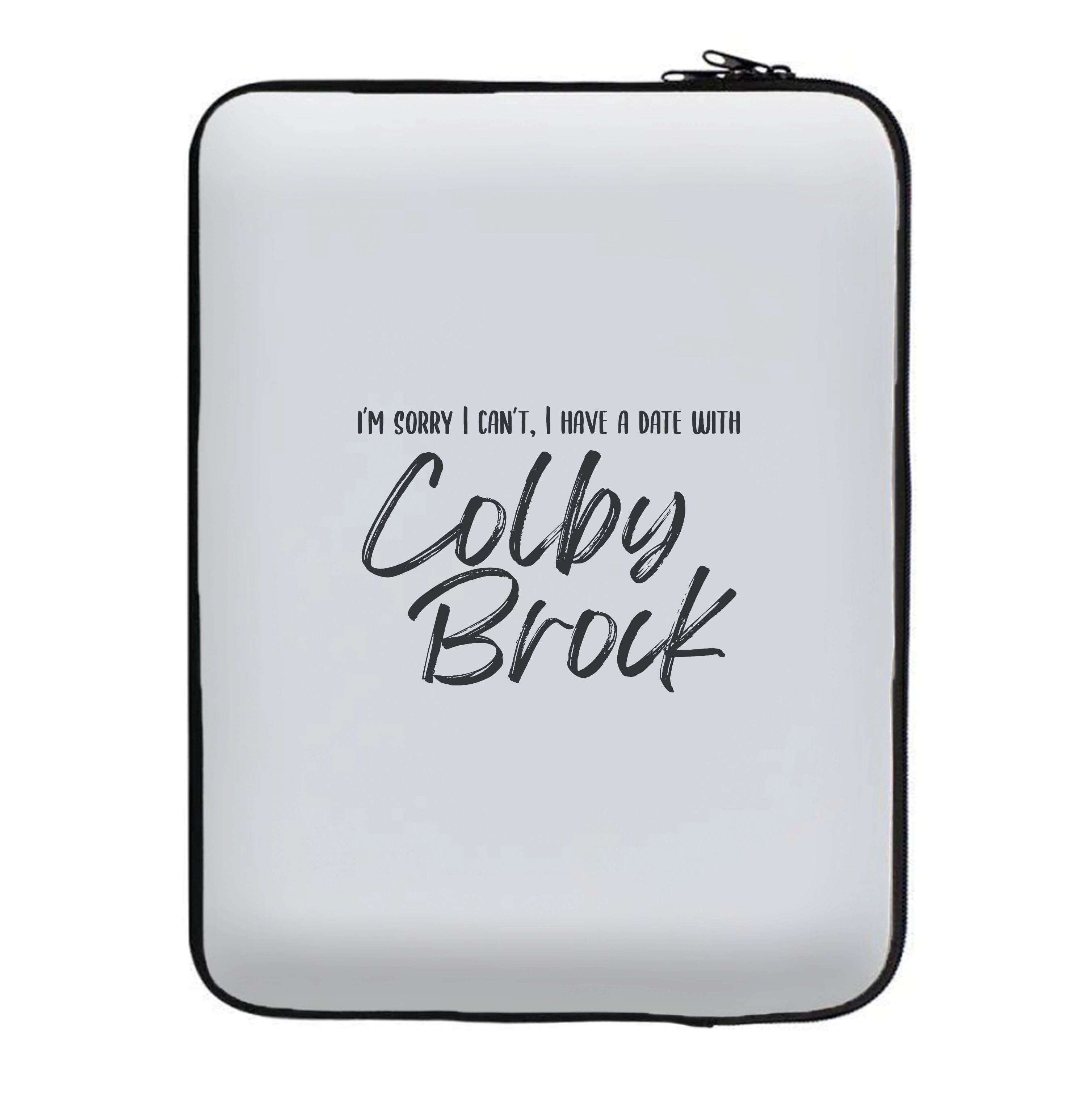 Date With Colby - S & C Laptop Sleeve