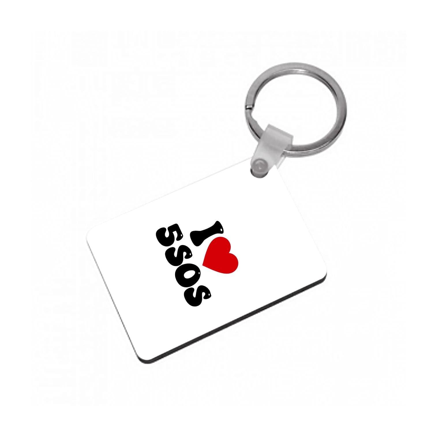 I Heart 5 Seconds Keyring