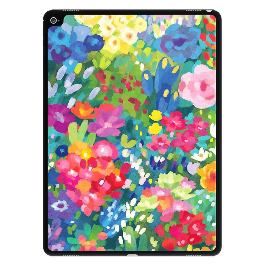 Colourful Floral Pattern iPad Case