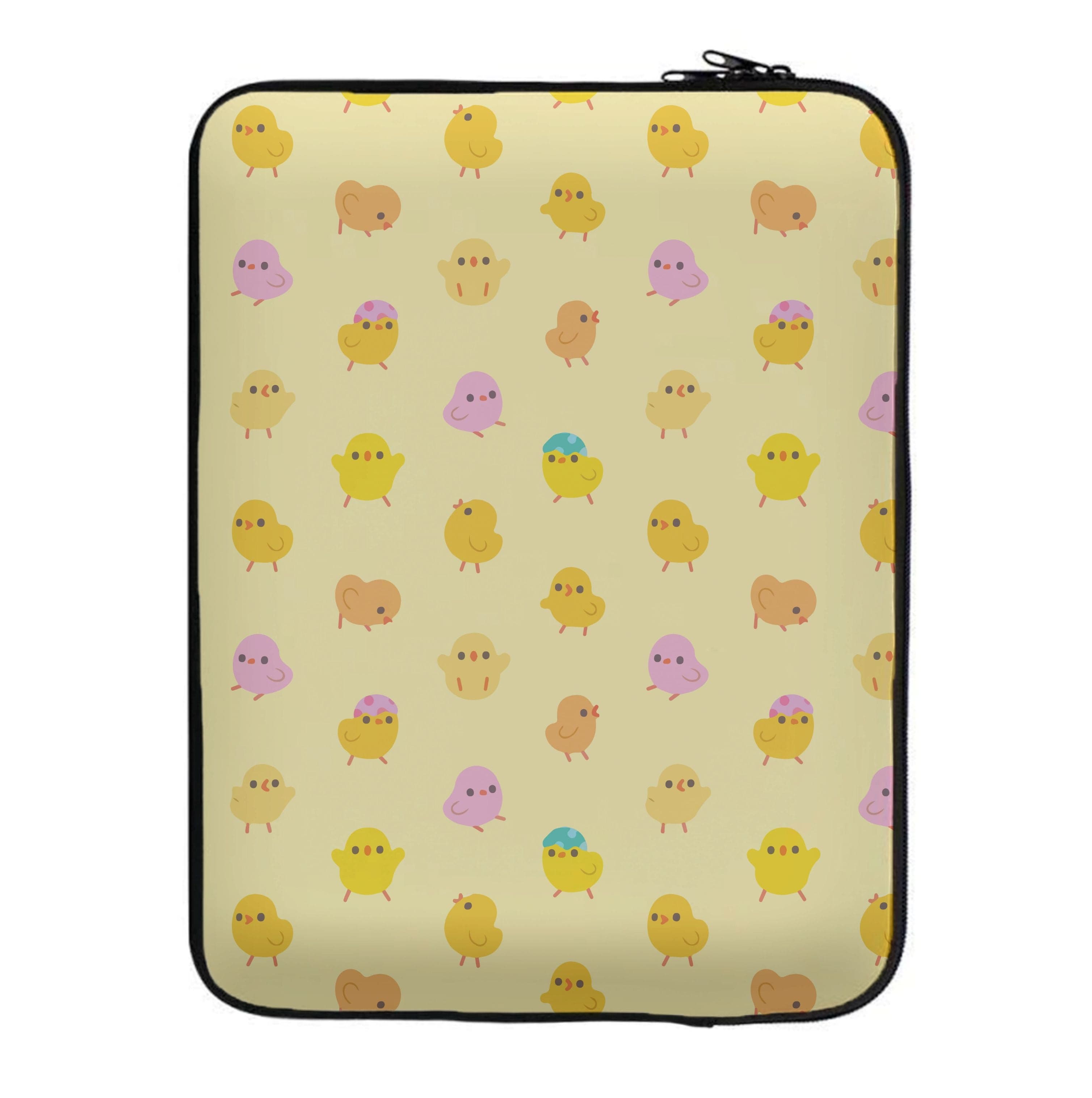 Cute Chick Pattern Laptop Sleeve