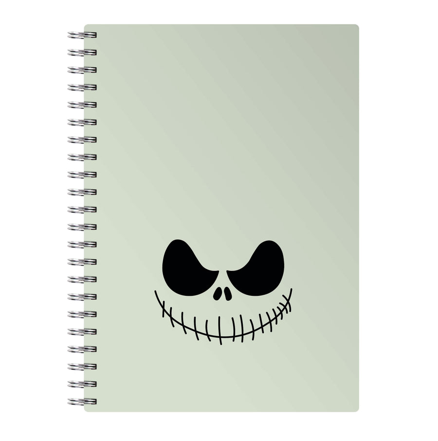 Jack Face - Nightmare Before Christmas Notebook