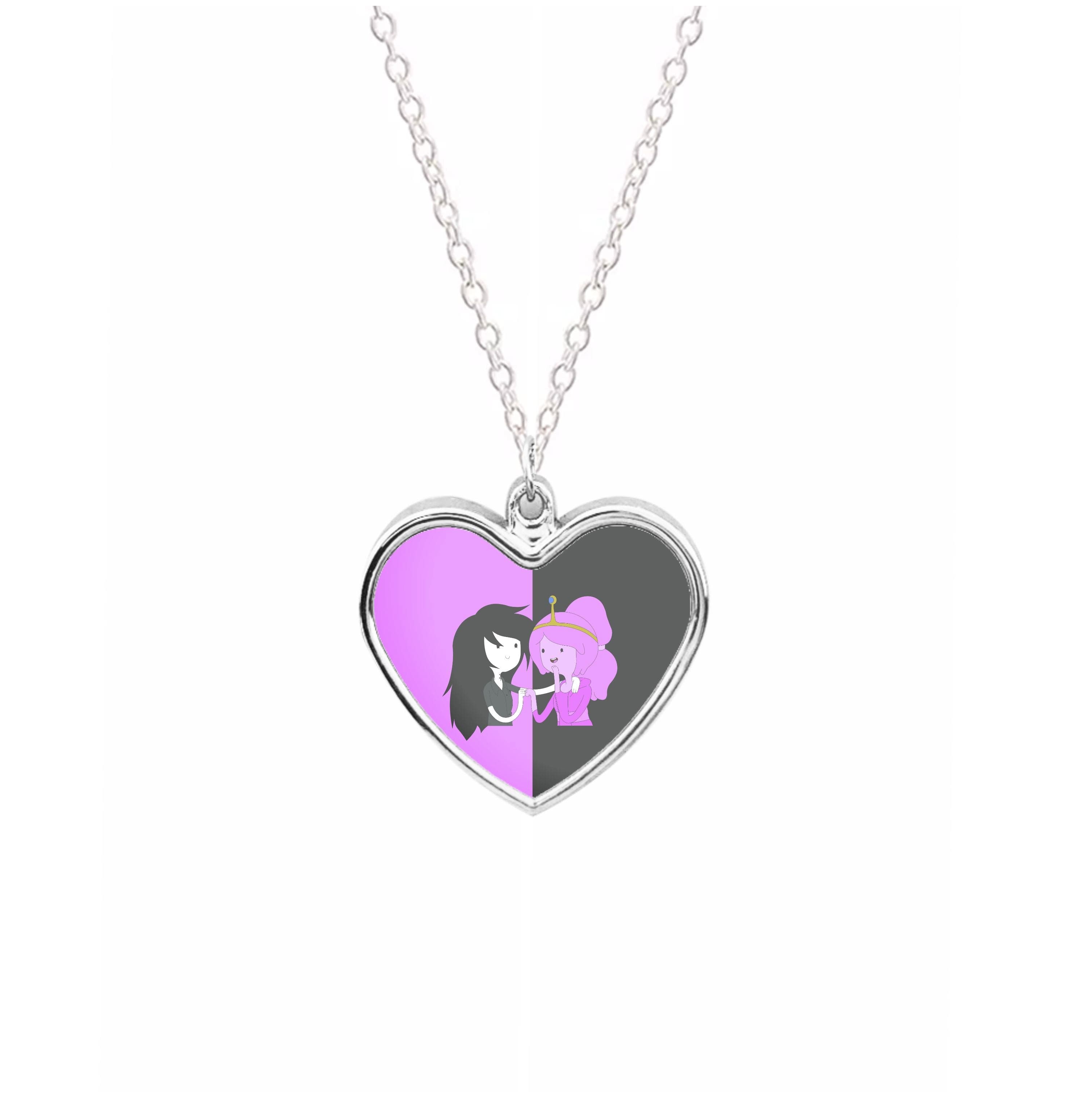 Marceline And Bubblegum Necklace