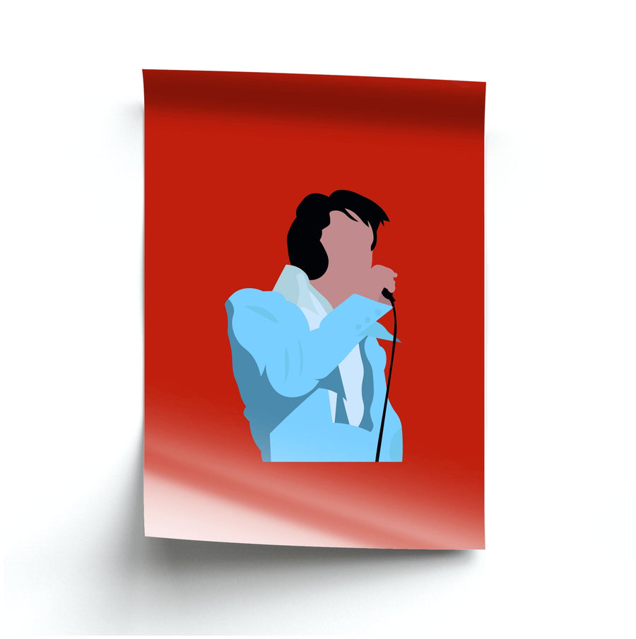 Iconic Suit - Elvis Poster
