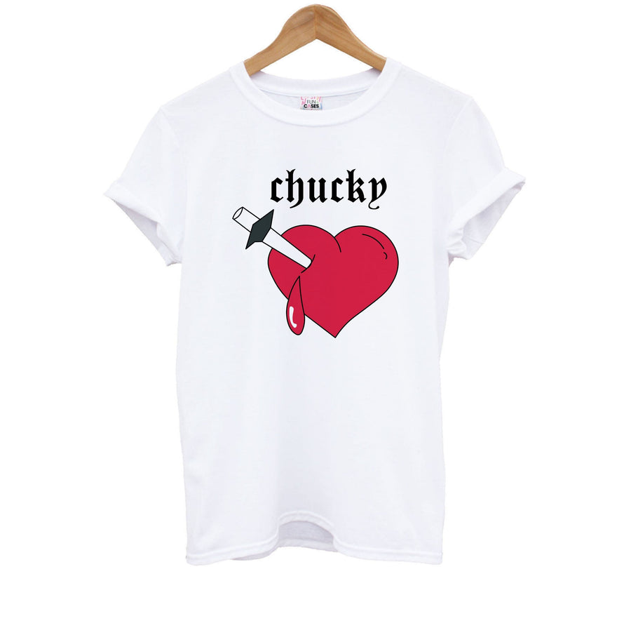 Knife In Heart - Chucky Kids T-Shirt