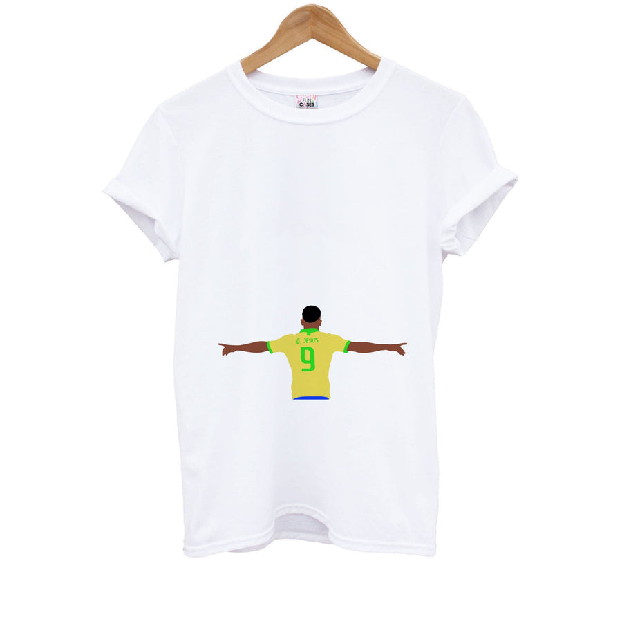 Jesus - Football Kids T-Shirt