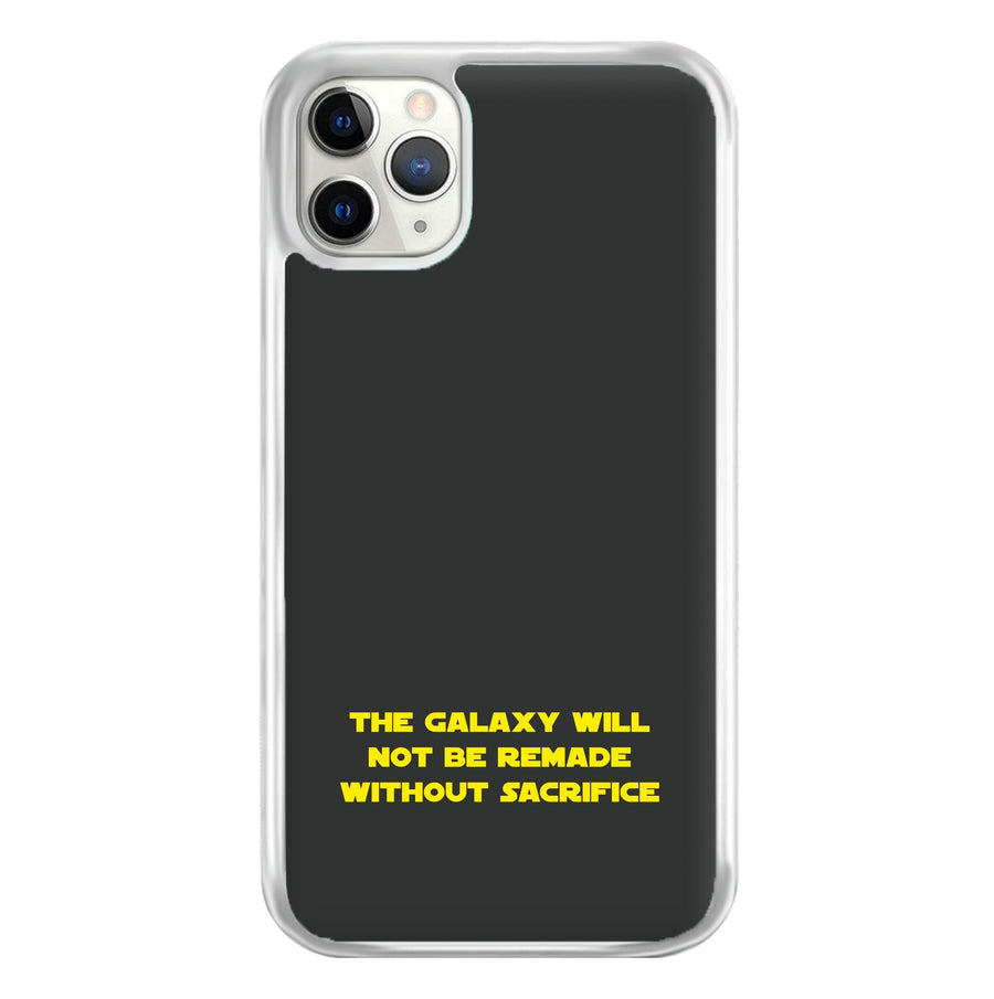 Galaxy Will Not Be Remade - Tales Of The Jedi  Phone Case