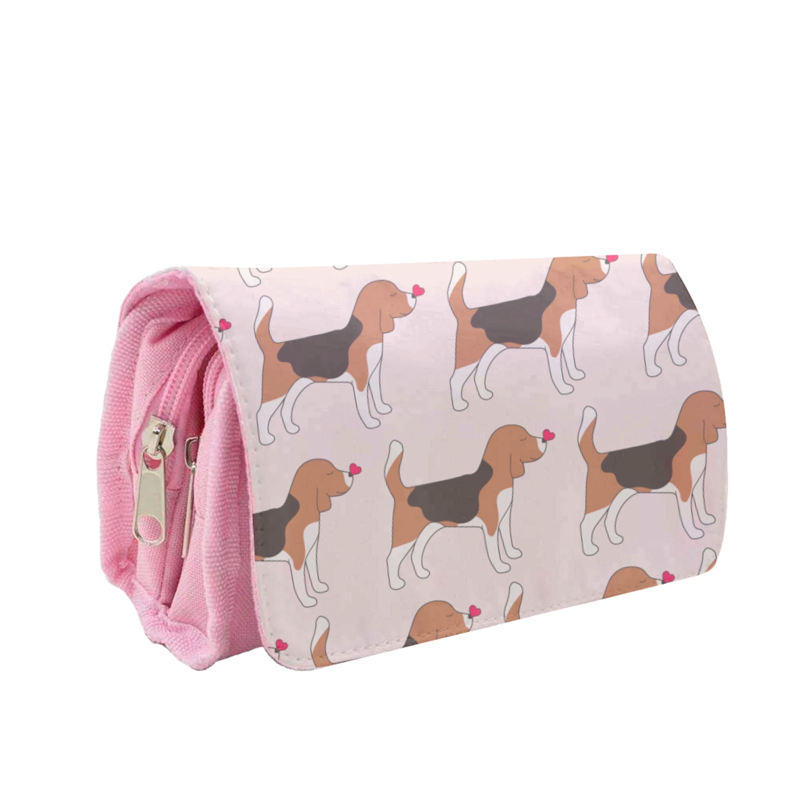 Love Beagle - Dog Pattern Pencil Case