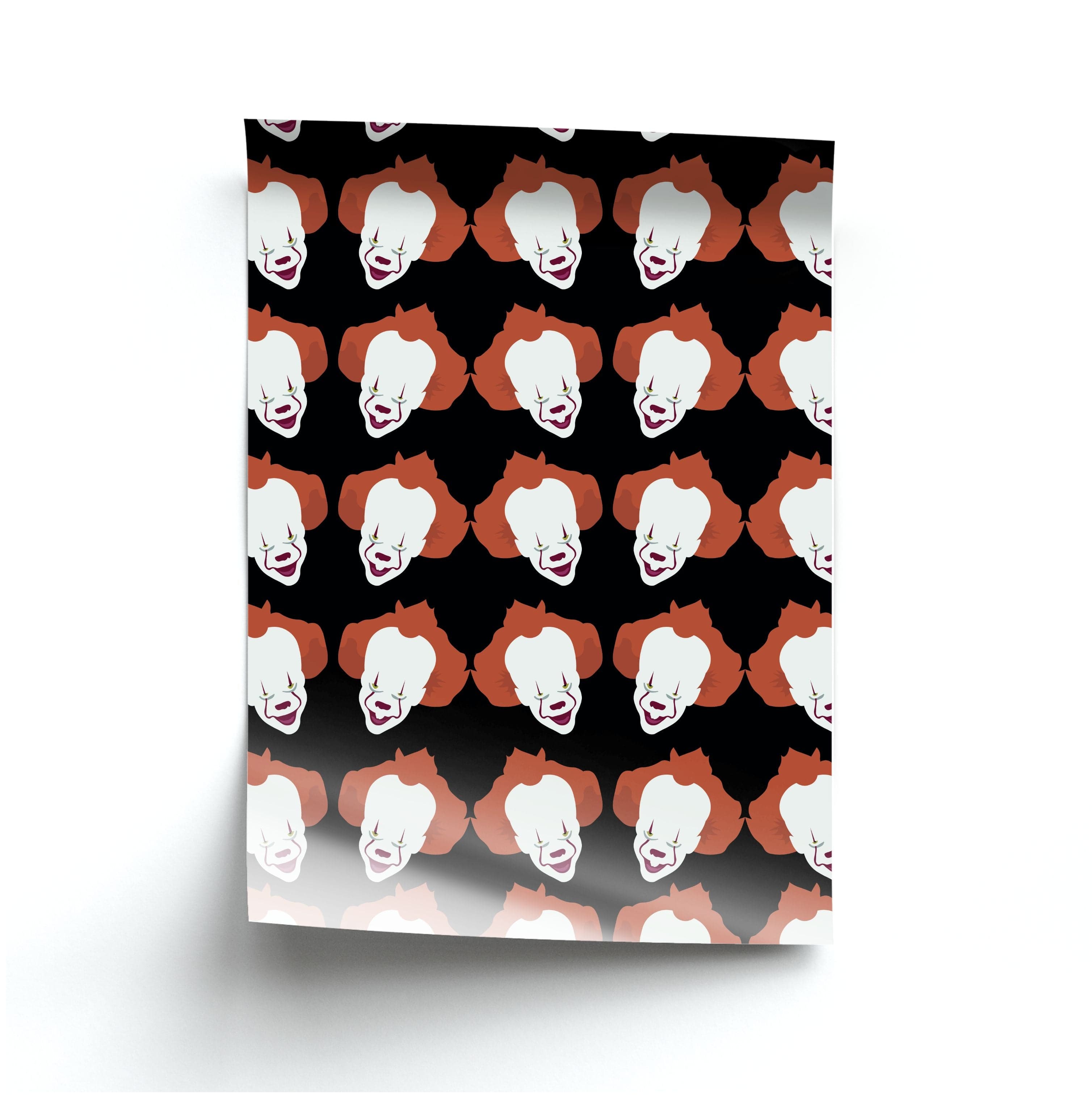 Clown Pattern Poster