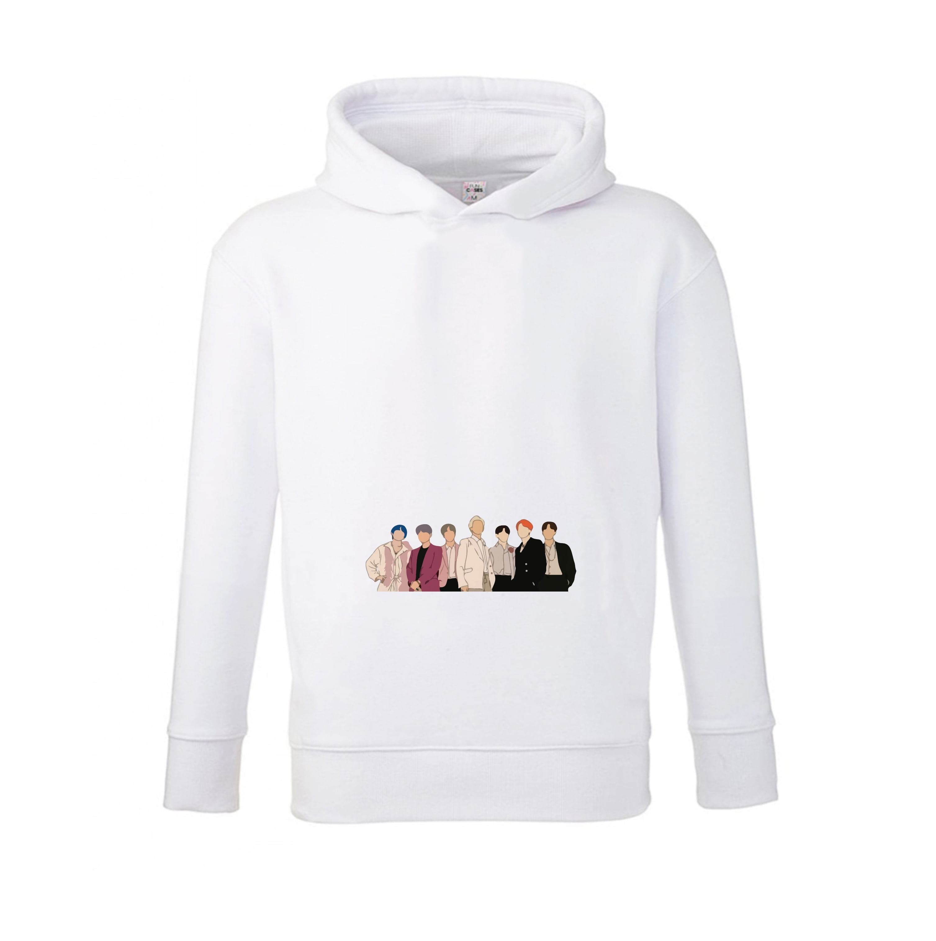 Faceless K-Pop Band Band Kids Hoodie