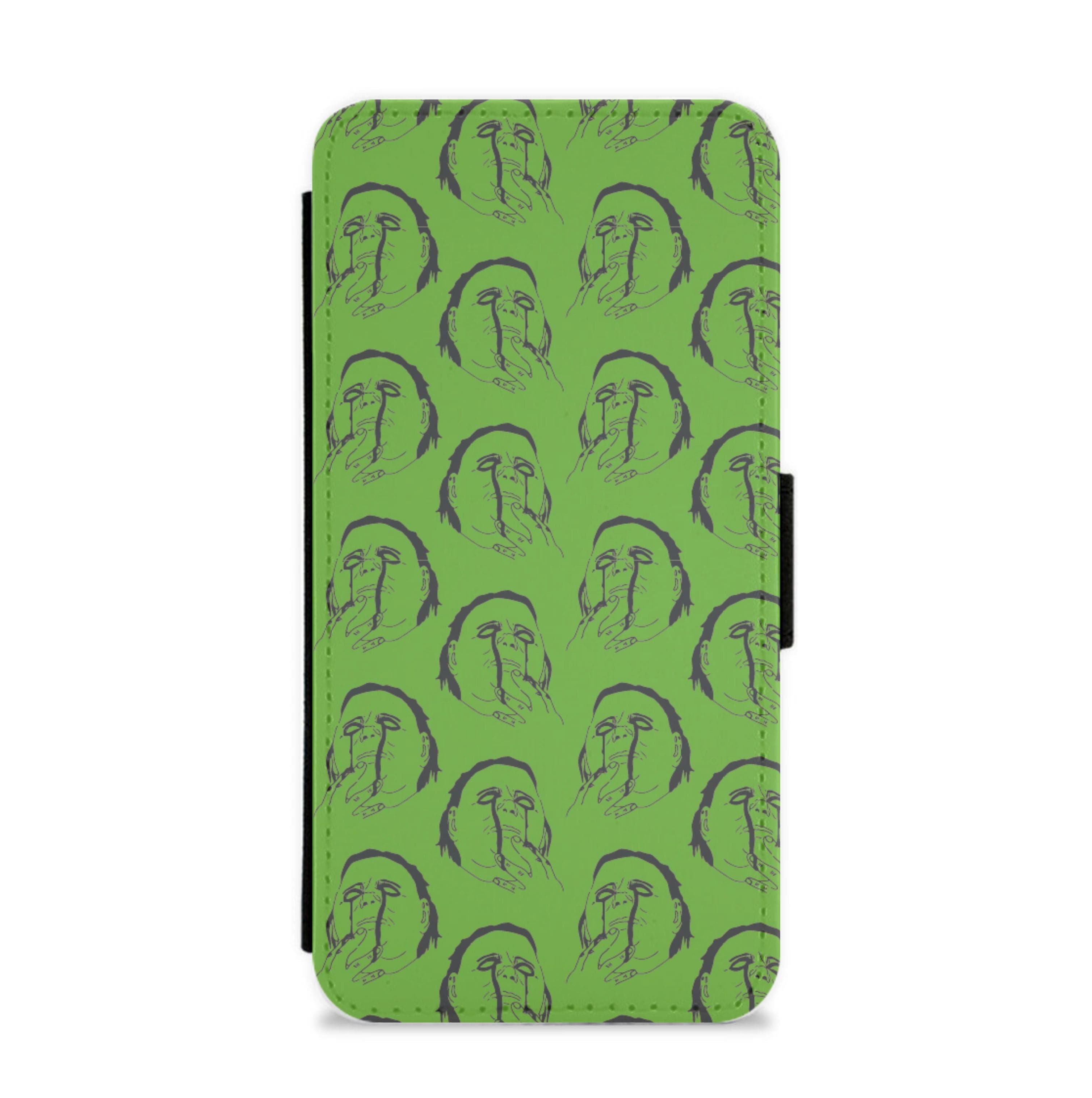 Michael Myers Pattern Flip / Wallet Phone Case