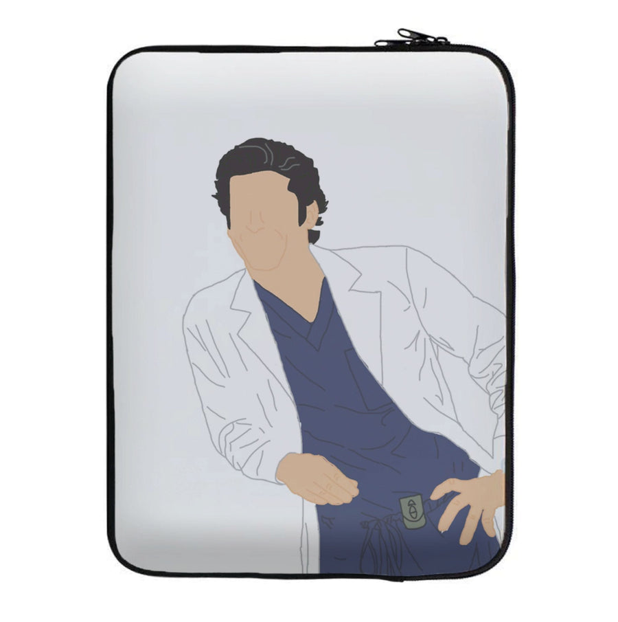 Derek Shepherd - Grey's Anatomy Laptop Sleeve