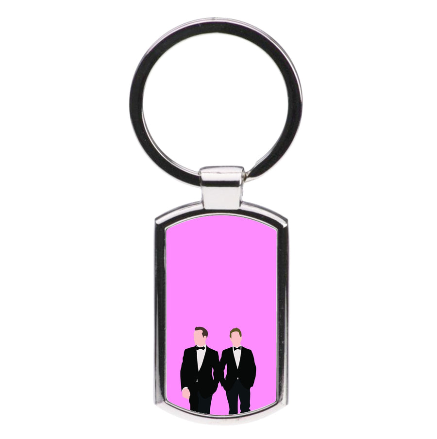 Harvey And Michael - Suits Luxury Keyring