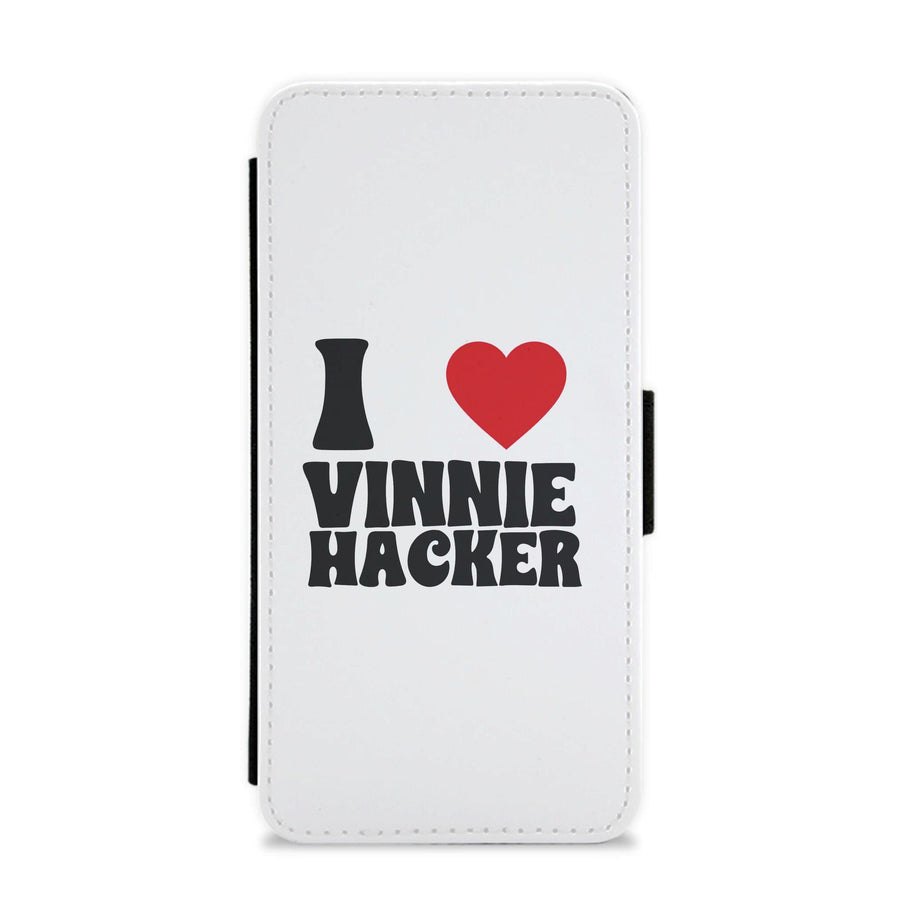 I Love Vinnie Hacker  Flip / Wallet Phone Case