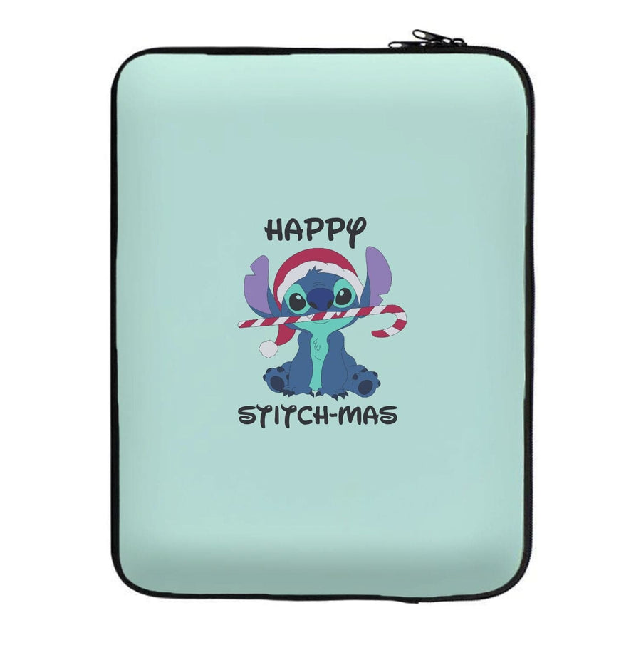 Happy Stitchmas - Christmas Laptop Sleeve