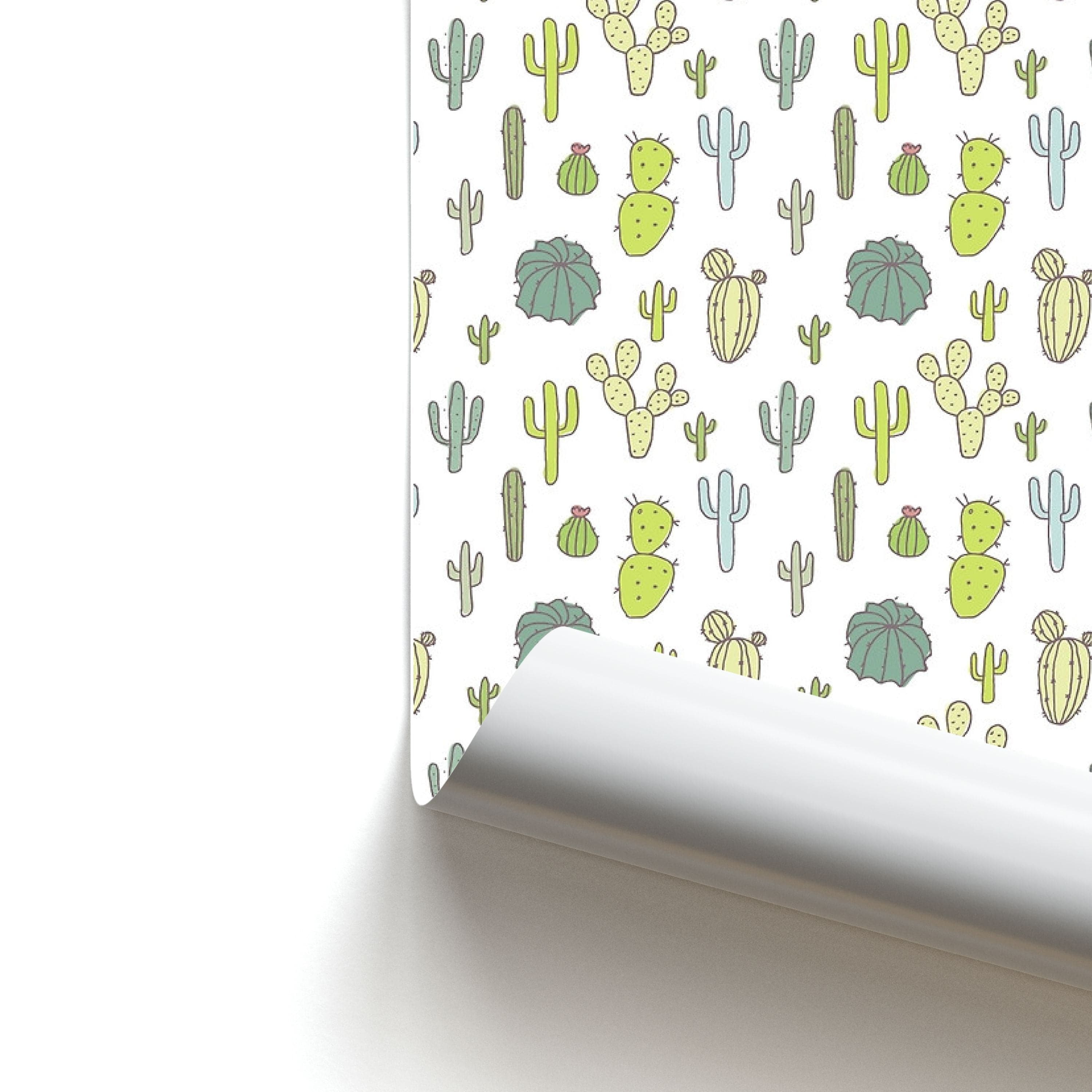 Cactus Pattern Poster