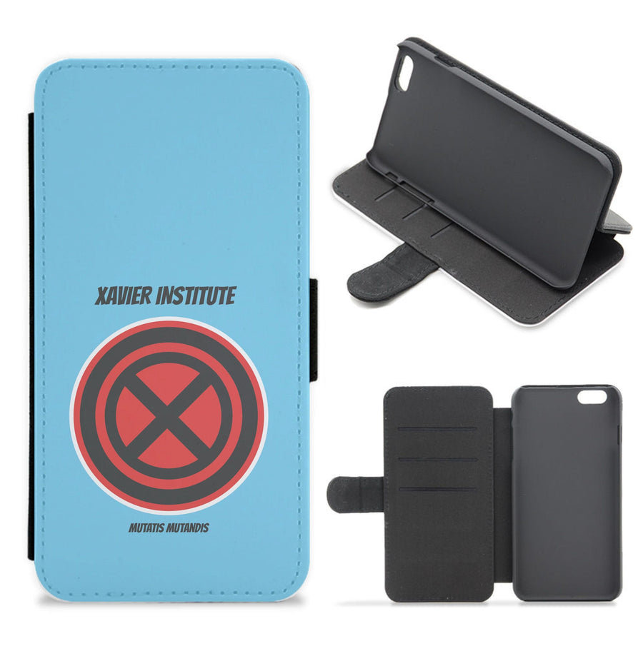 Xavier Institute - X-Men Flip / Wallet Phone Case