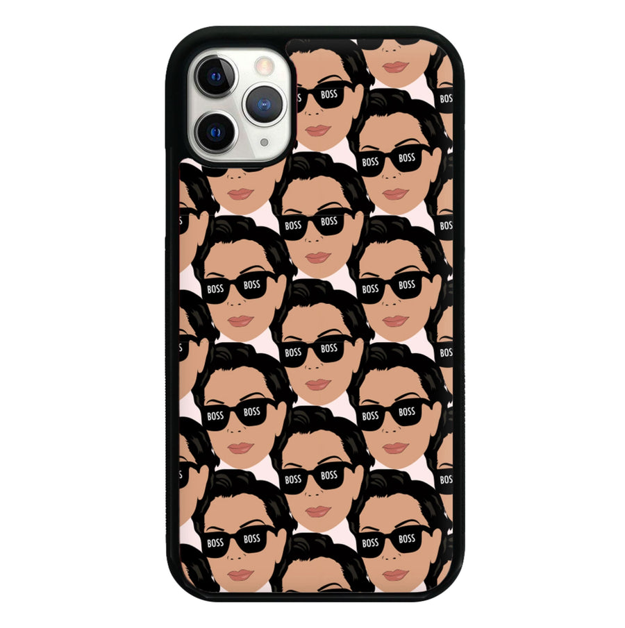 Kris Jenner - Boss Pattern Phone Case