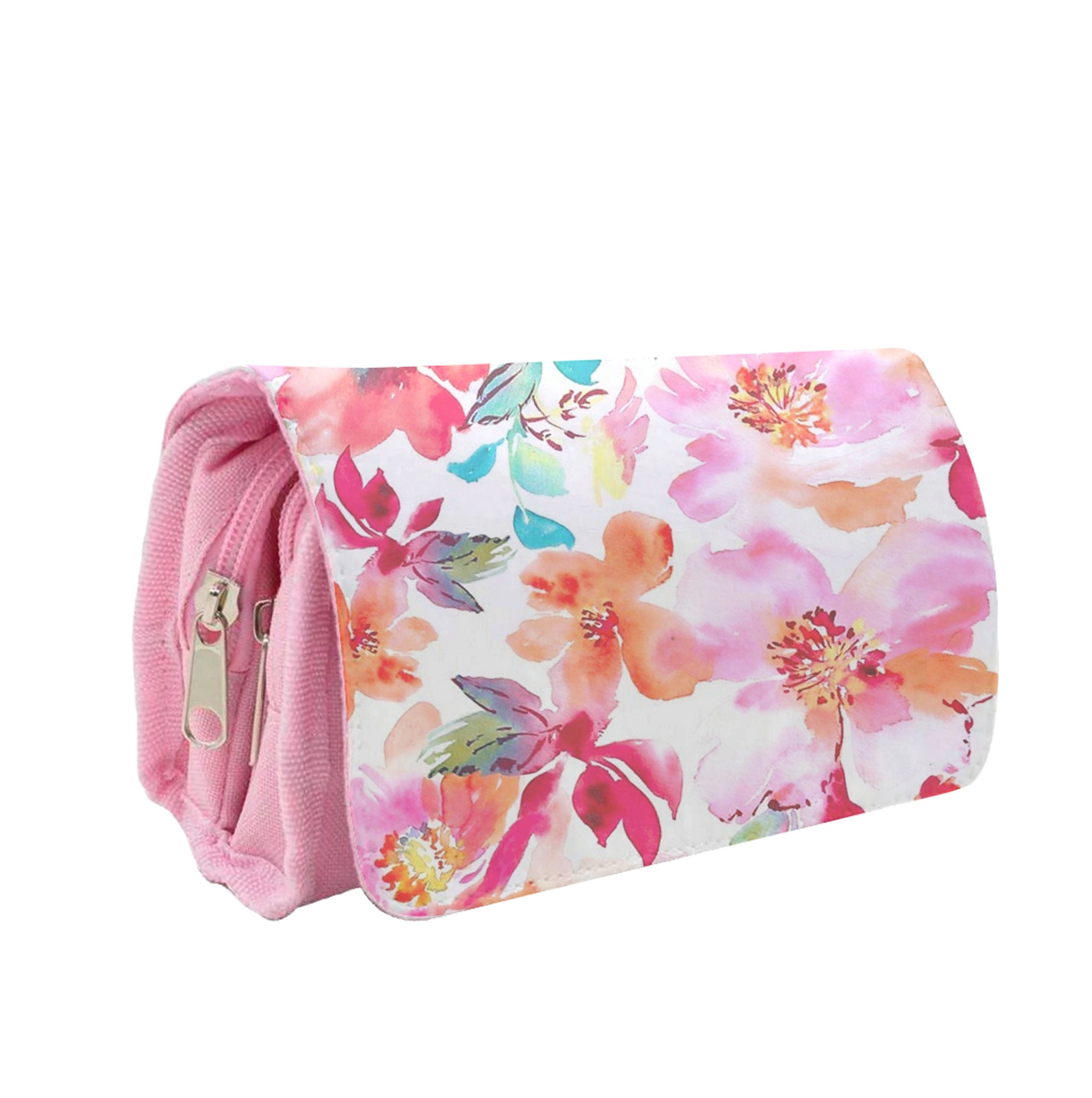 Spring Floral Pattern Pencil Case