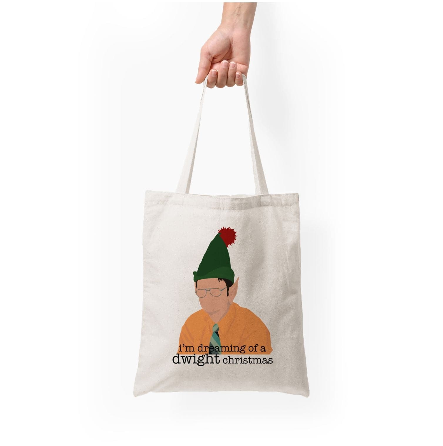 A Dwight Christmas Tote Bag