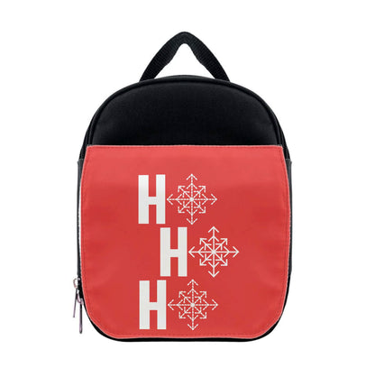 HO HO HO - Christmas Patterns Lunchbox