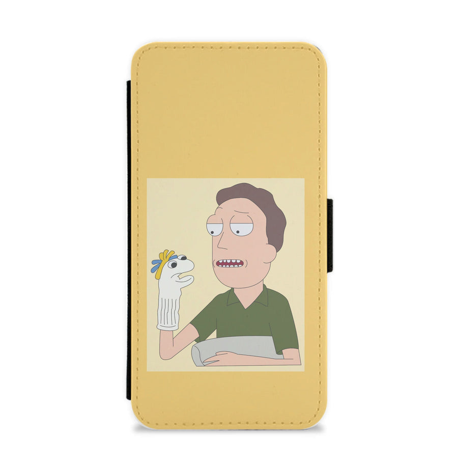 Puppet - Rick And Morty Flip / Wallet Phone Case