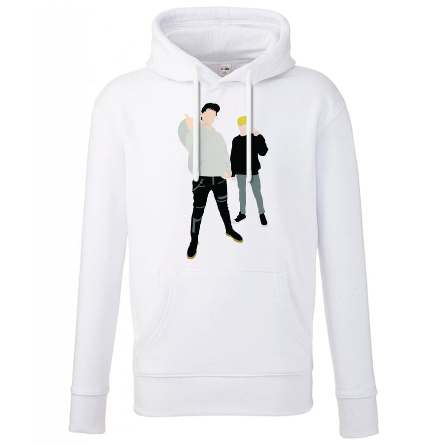 Standing - Sam And Colby Hoodie