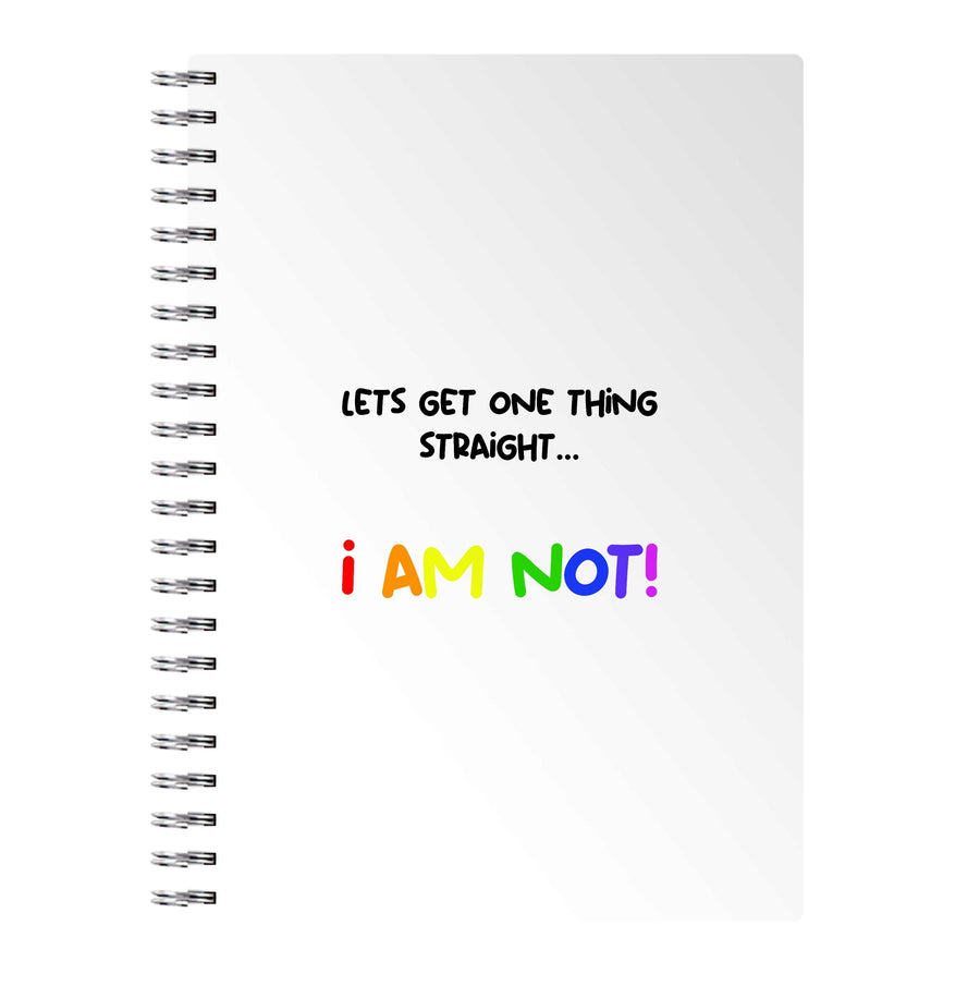 I Am Not - Pride Notebook