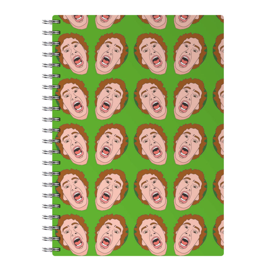 Buddy Face Pattern - Elf Notebook