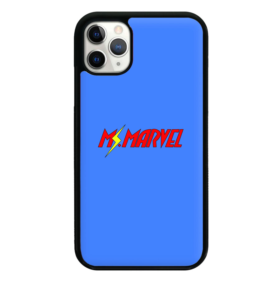 Ms Marvel Lightning  Phone Case