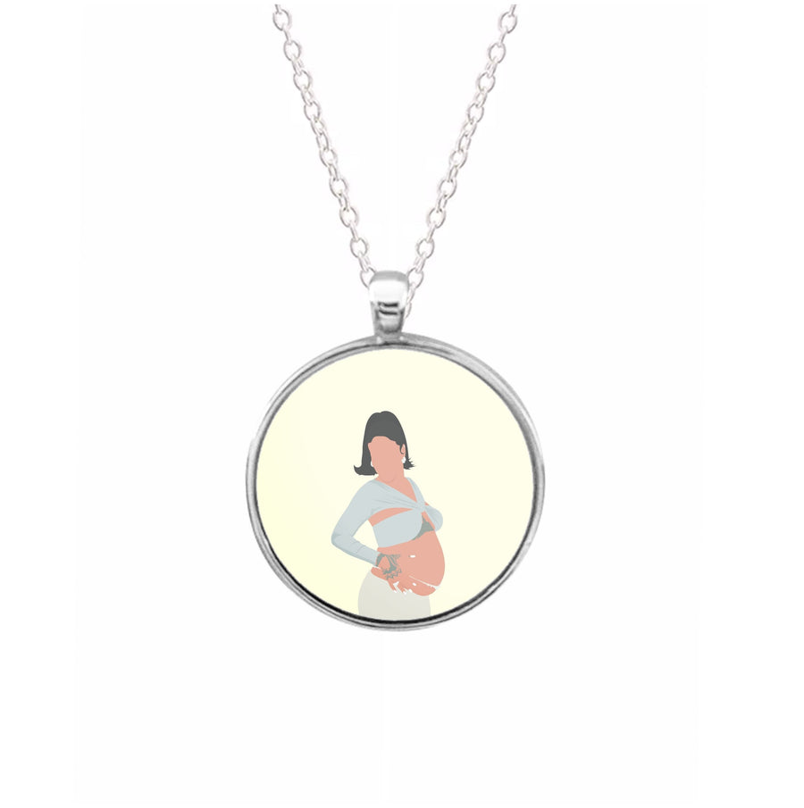 Pregnancy Announcement - Rihanna Necklace