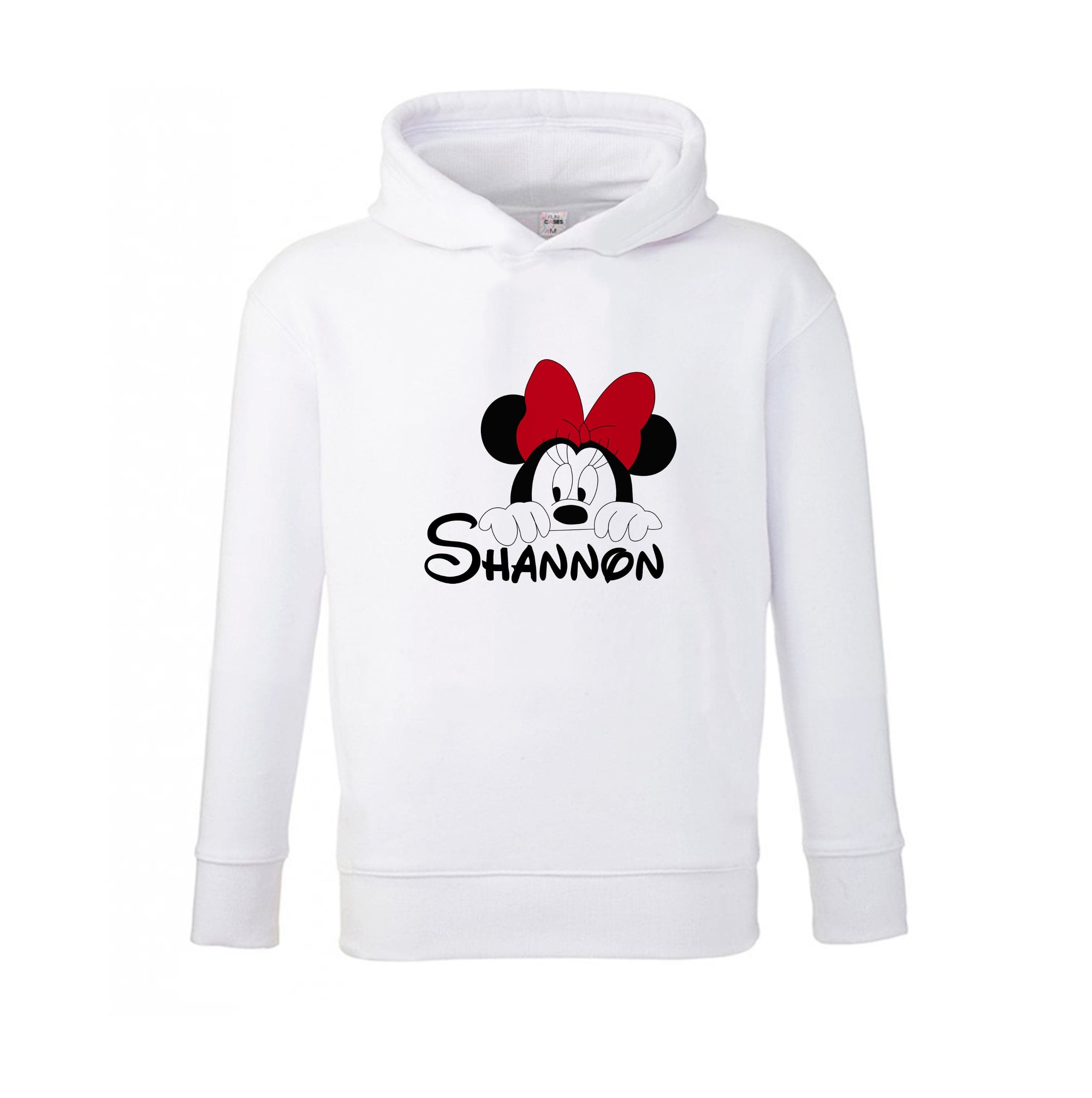 Minnie Mouse - Personalised Fairytale Kids Hoodie