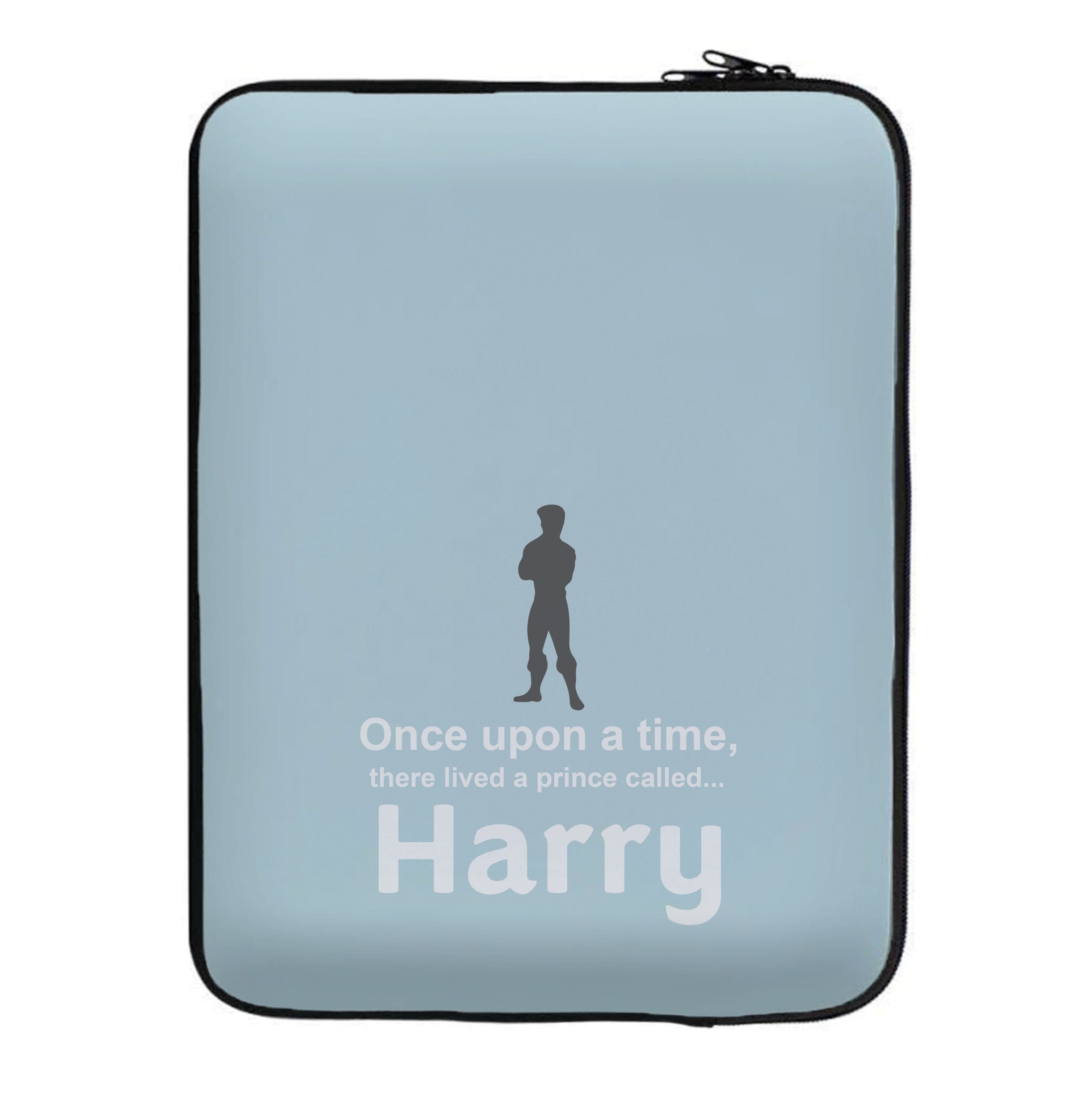 Once Upon A Time There Lived A Prince - Personalised Fairytale Laptop Sleeve