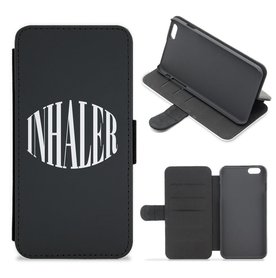 Name - Inhaler Flip / Wallet Phone Case