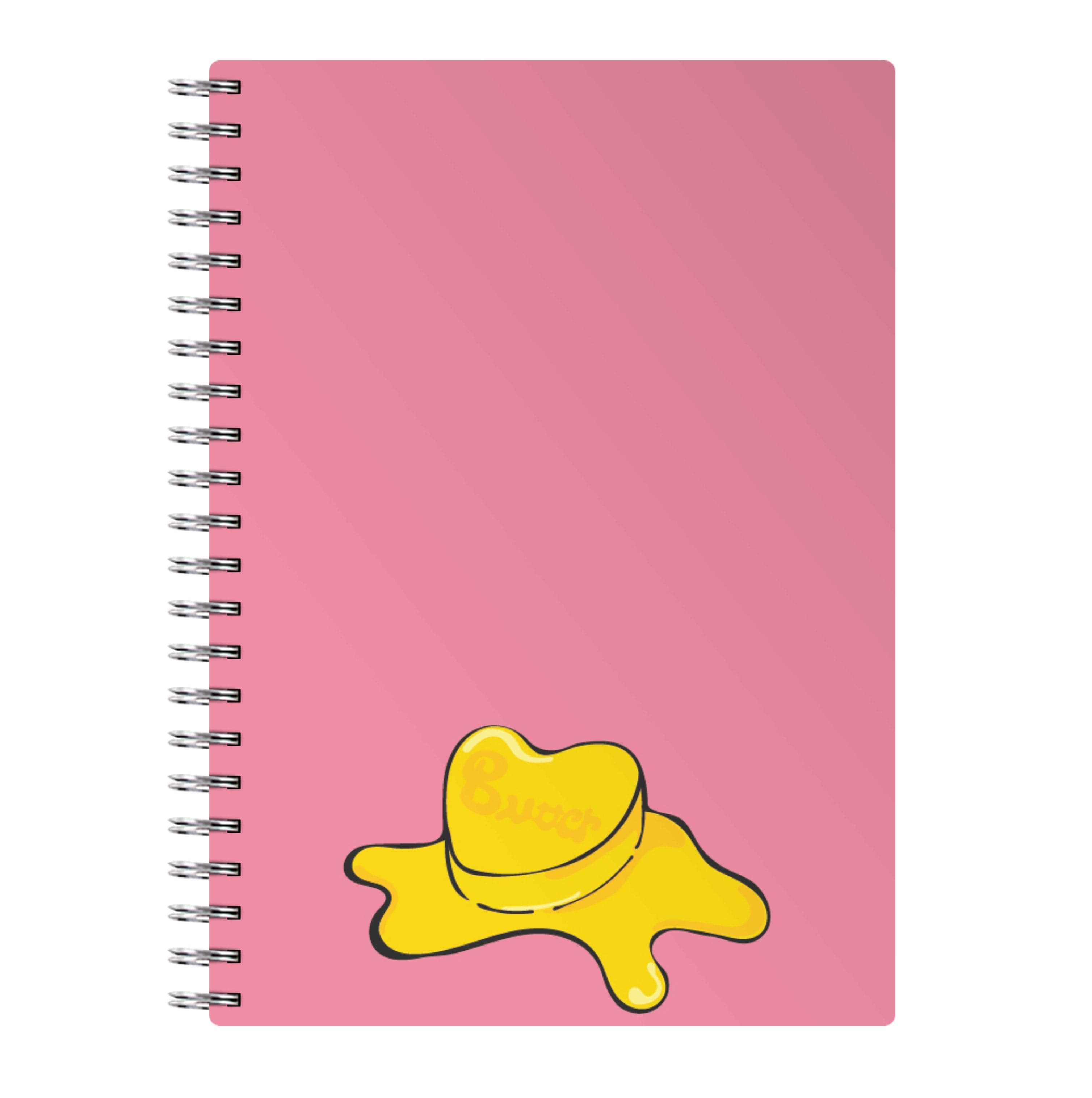 Butter Love Heart - K Pop Notebook