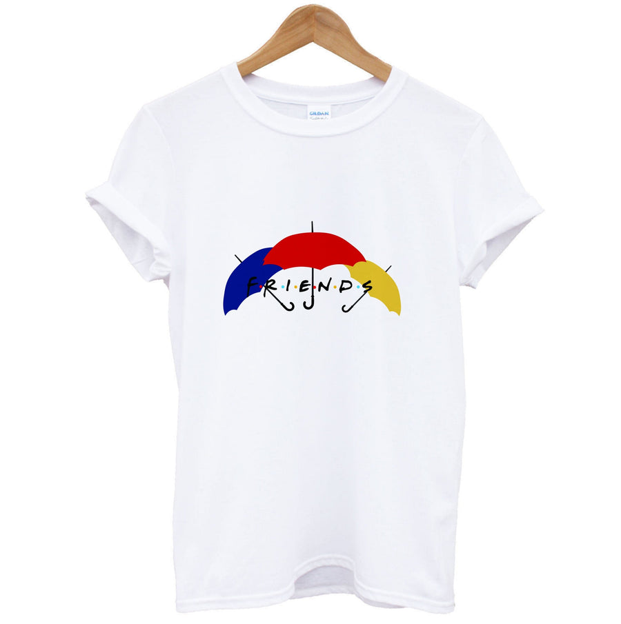 Umbrella Friends  T-Shirt