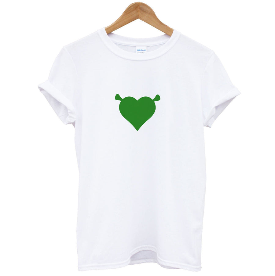 Shrek Heart T-Shirt