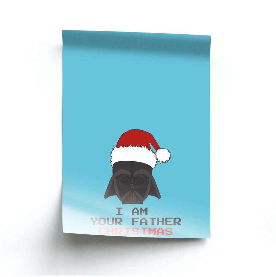 I Am Your Father Christmas - Star Wars Poster