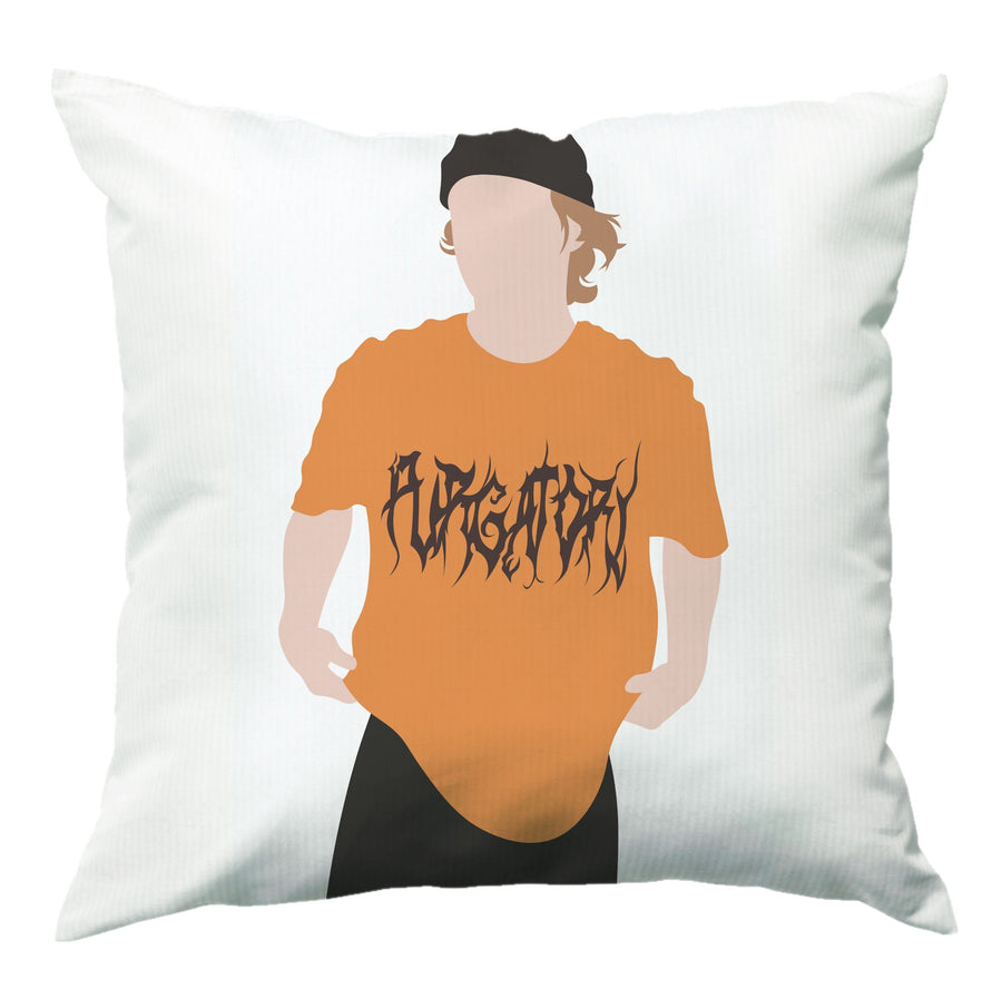 Orange T-shirt - Vinnie Hacker Cushion